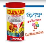 Alimento De Goldfish Coldwater Granules o Pellet Prodac Pote de 100 gr - Imagen 3
