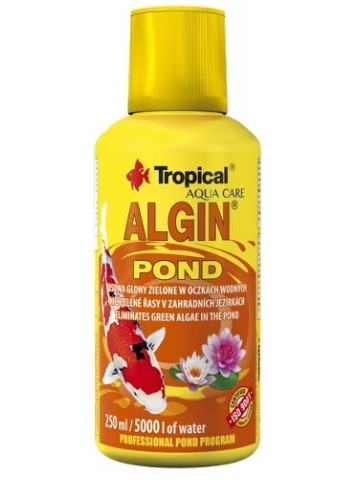 ALGUIN POND 250ML 1 Anti algas Tropical Algin Pond 250ml Para Acuarios y Estanques - Imagen 1