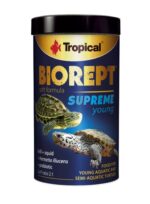 Tropical Biorept Supreme Young (Alimento premium para tortugas, gránulos medianos) - 250 ml ó 90 gr Pote Sellado