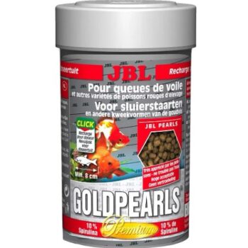 Alimento Para Goldfish Pote Sellado JBL GoldPearls Goldfish & Fancy Fish de 58 gr pote sellado