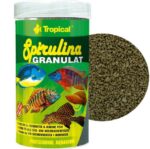TROPICAL SPIRULINA GRANULAT EN PELLETS 1000 ML Ó 440 GR. ALIMENTO EN GRANULOS POTE SELLADO - Imagen 2