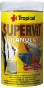 Tropical Supervit Alimento Granulado Pellets para Peces Ornamentales de 138 gr