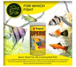 Tropical Supervit Alimento Granulado Pellets para Peces Ornamentales de 138 gr - Imagen 3