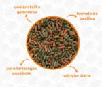 Biorept  Alimento Para Tortugas Acuaticas Y Semiacuaticas de 150 gr o 500 Ml Pote Sellado - Imagen 3