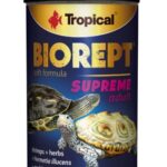 Tropical Biorept Supreme Adult (Alimento premium para tortugas, gránulos medianos) - 250 ml ó 70 gr Pote Sellado