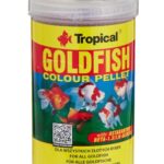 Alimento Para Goldfish Pote Sellado Tropical Goldfish Colour Pellet de 360 gr.
