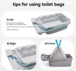 Bolsas para caja de Arena Auto limpiante Para Gatos  de 67x40cm - Imagen 4