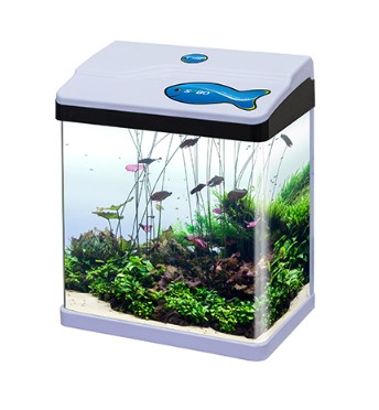ACUARIO SOBO T-720F 15L 5 MINI ACUARIO CURVO MOD.T-720F DE 15L MARCA SOBO - Imagen 1