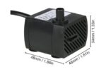 Mini Bomba De Agua Sobo Wp-3100 3w 250l/h Acuarismo; Hidroponia, Otros - Imagen 3