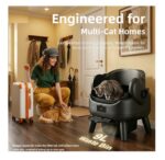 Arenero Litera Automático Gatos Escalón Contenedor De 10l - Imagen 5