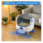 Arenero Litera Automático Gatos Escalón Contenedor De 10l - Imagen 11