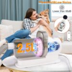 Kit De Aseo Completo Secadora Aspirador Para Mascotas 6 En 1 - Imagen 4