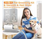 Kit De Aseo Completo Secadora Aspirador Para Mascotas 6 En 1 - Imagen 3