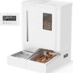 Comedero Automático Todo en Uno para Agua  y Comida para Perros y Gatos con Cámara Smart y Programación